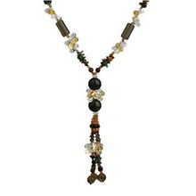 晶石毛衣链 女性流行新风尚，点亮美丽心情